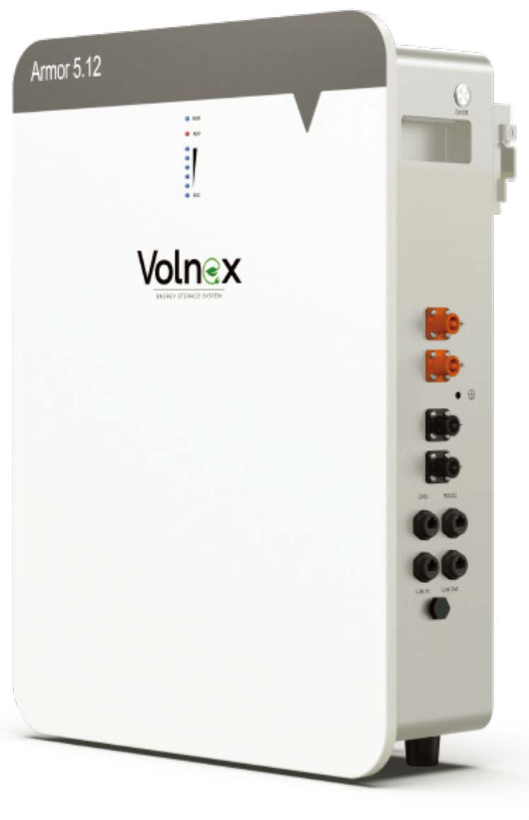 Volnex Armor 5.12 kWh Lithium Ion Battery